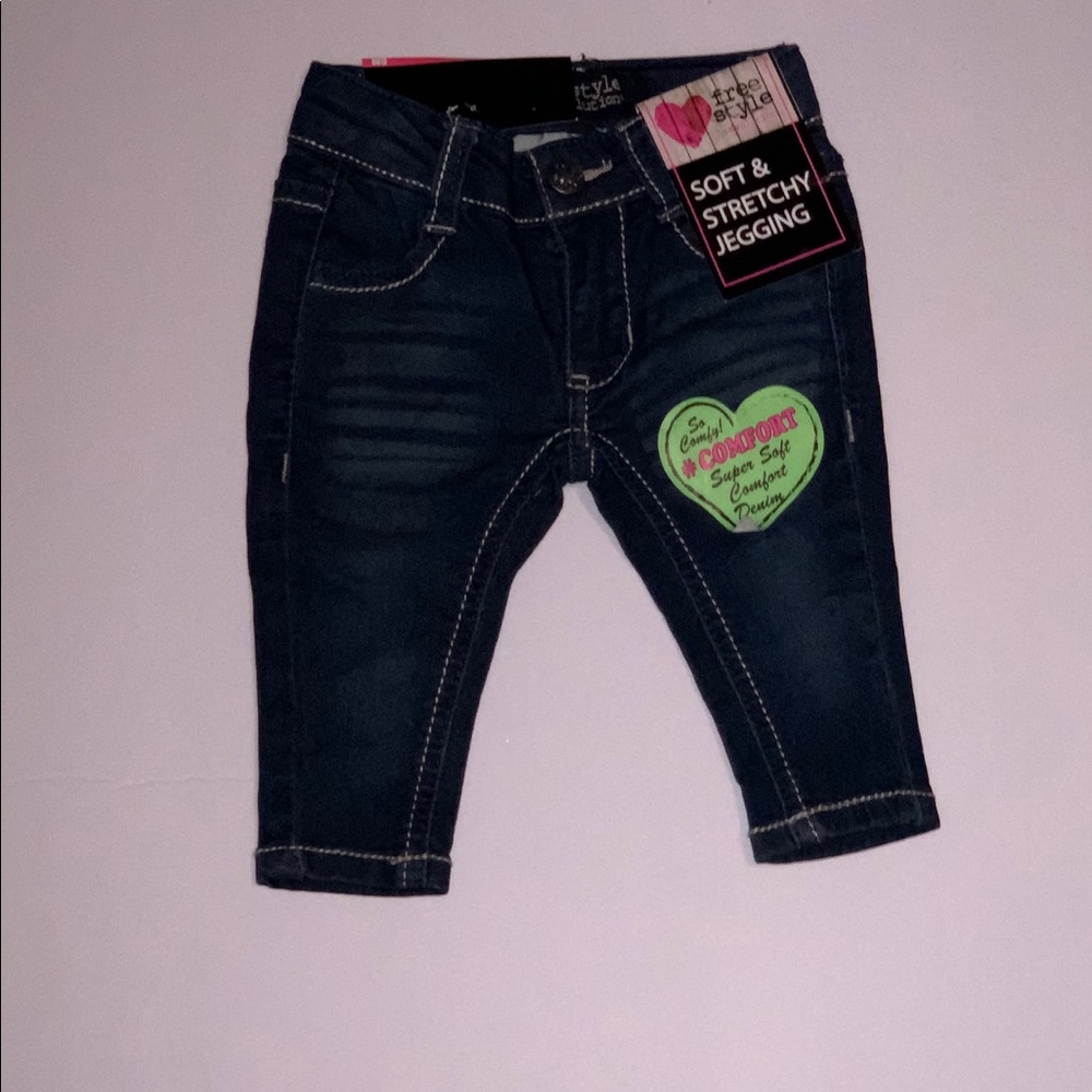 Girl Toddler Blue Denim Jeans